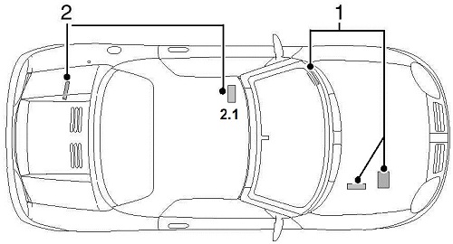 body number and VIN location MGF MGTF